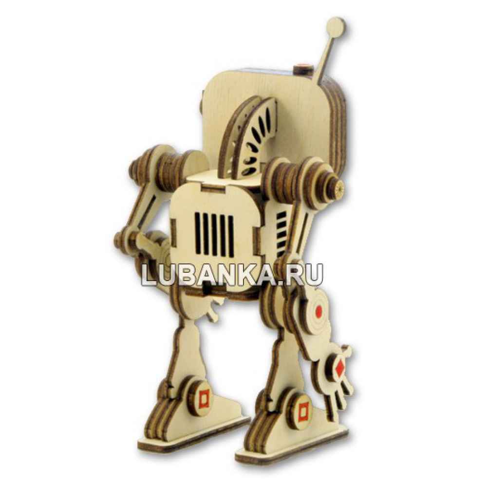Сборная деревянная модель «Робот Флеш»