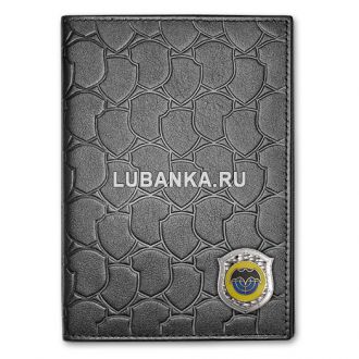 Кожаная обложка для паспорта «Спецназ»